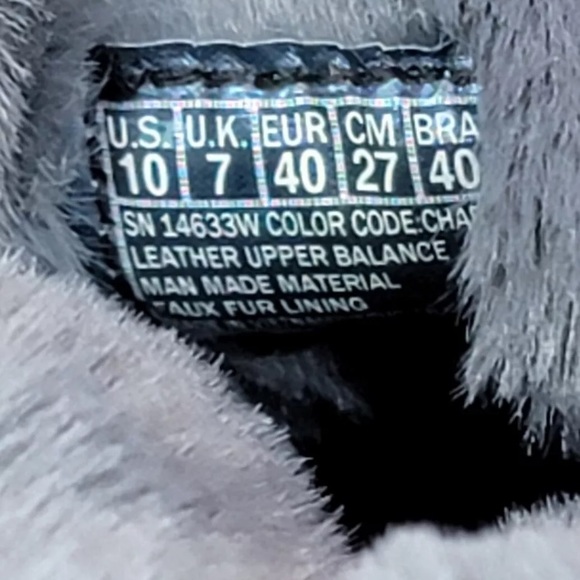 Skechers Gogomat Women's Size 10 Gray Suede Leather Winter Faux Fur Boots - Picture 10 of 11